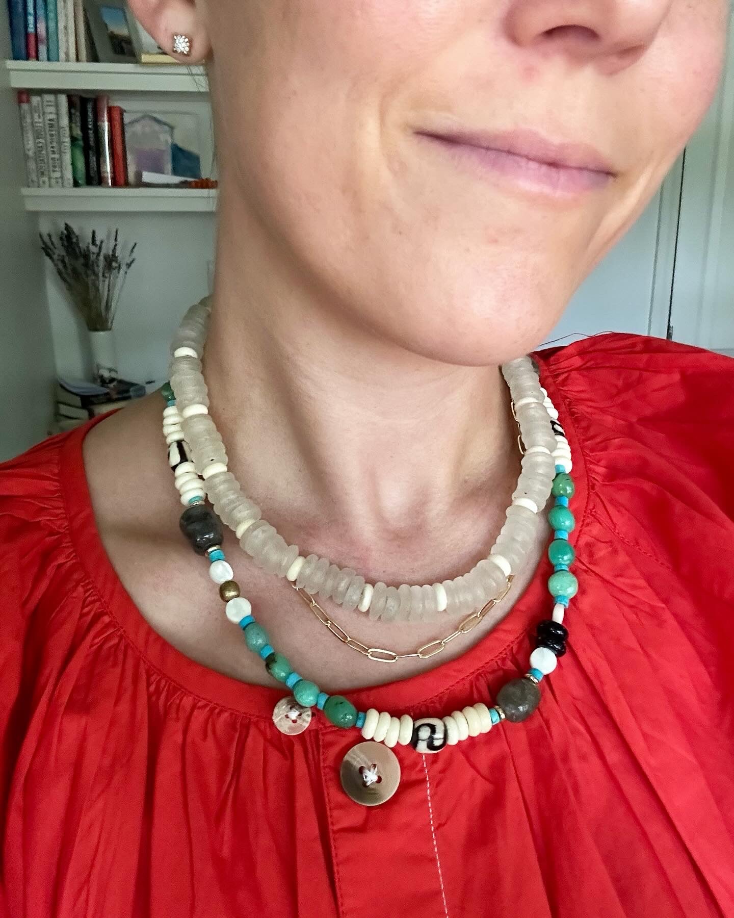 White Sand Beach necklace