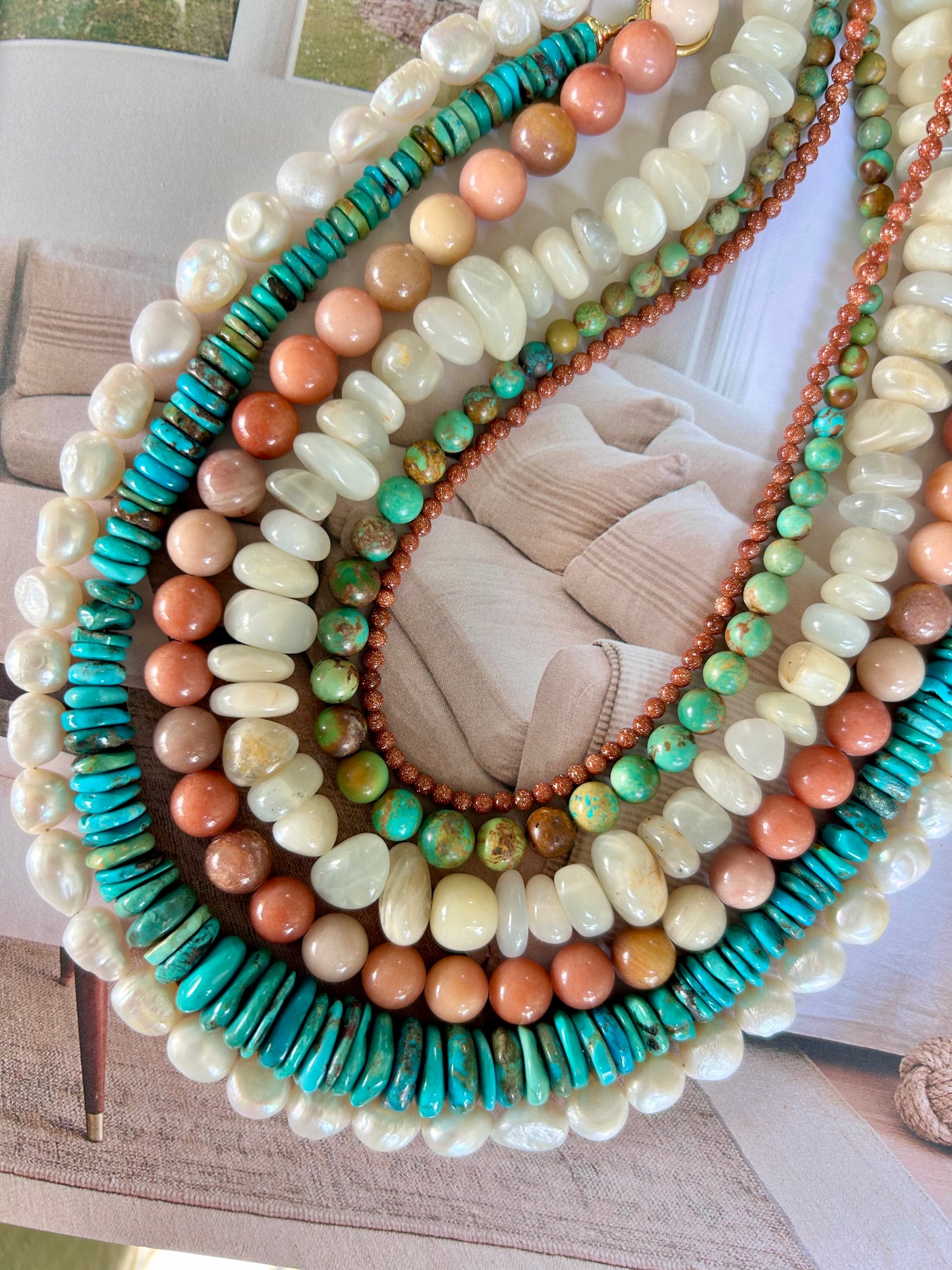 Fresh Peaches Necklace