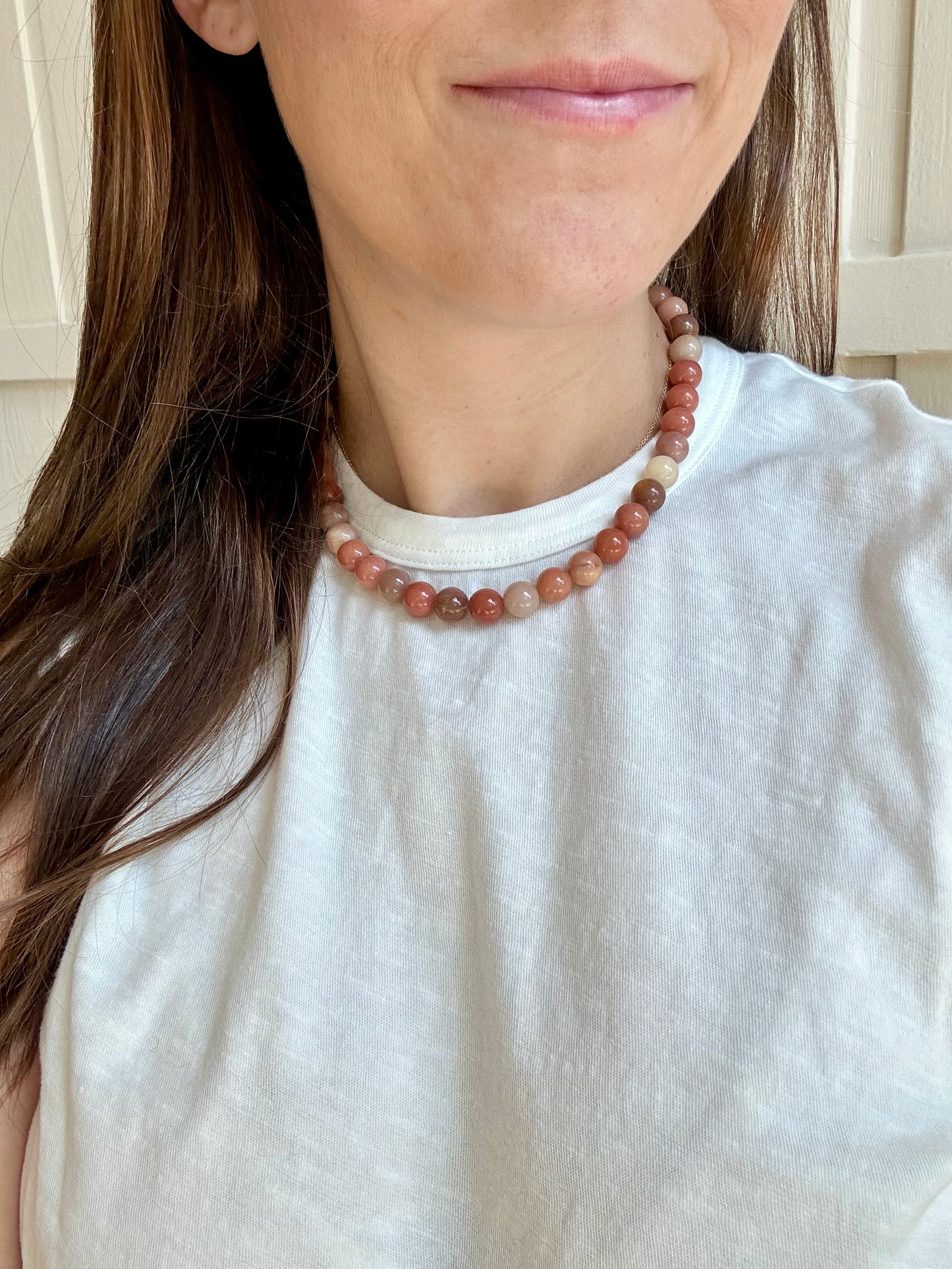 Fresh Peaches Necklace