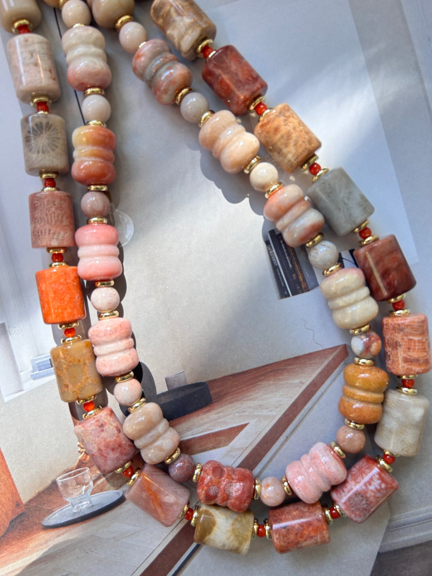 Pink Sand Necklace