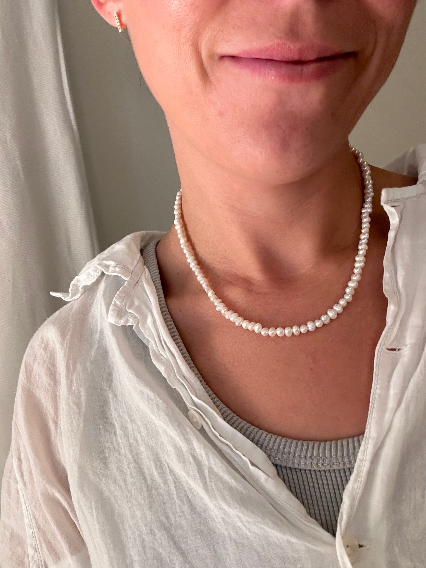 Pearl Nugget Necklace