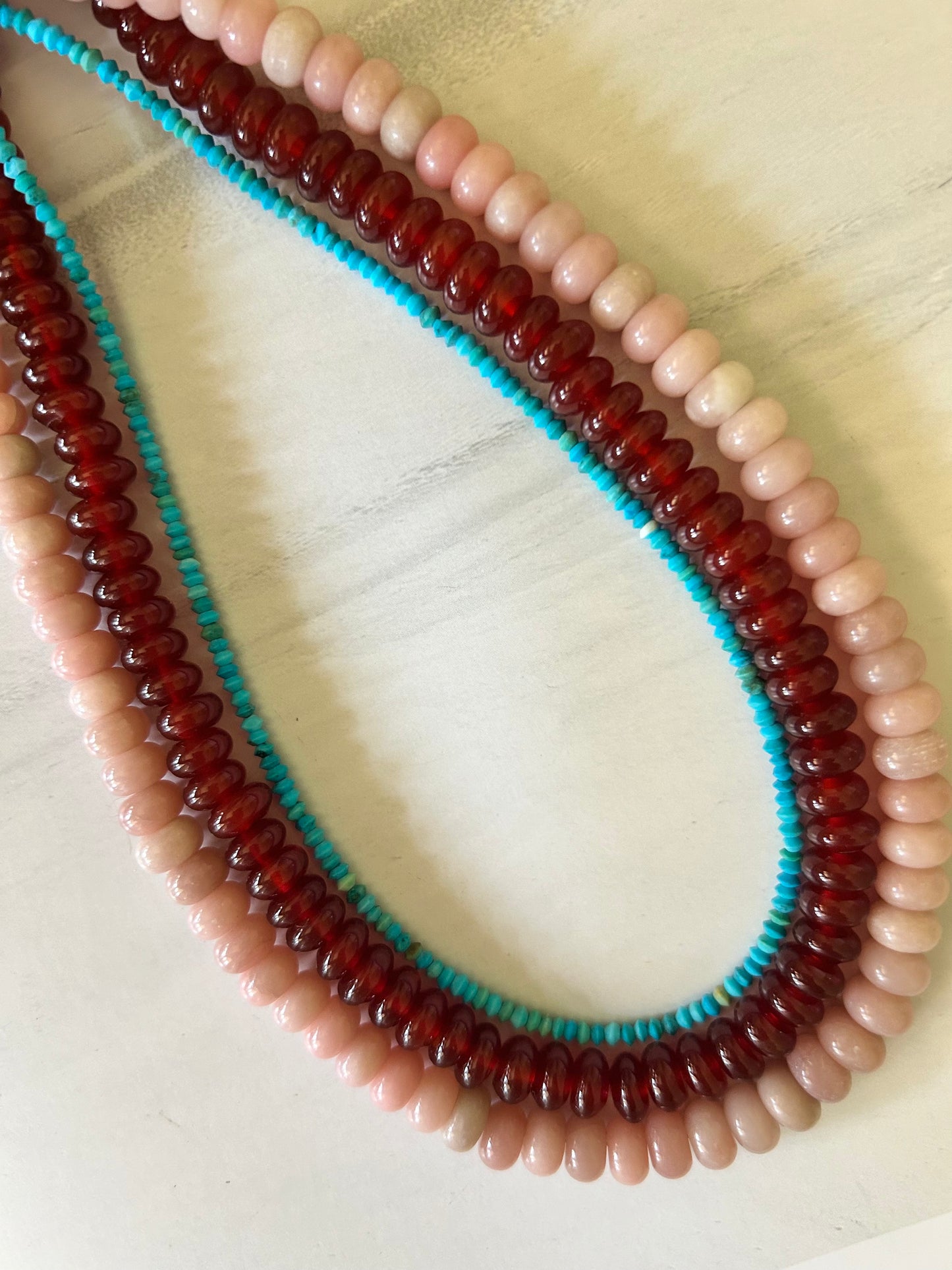 Pink Opal Necklace