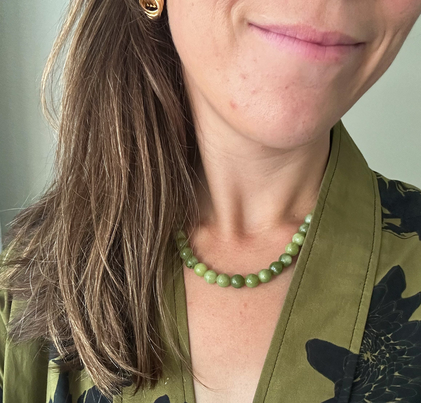 Green Serpentine Necklace