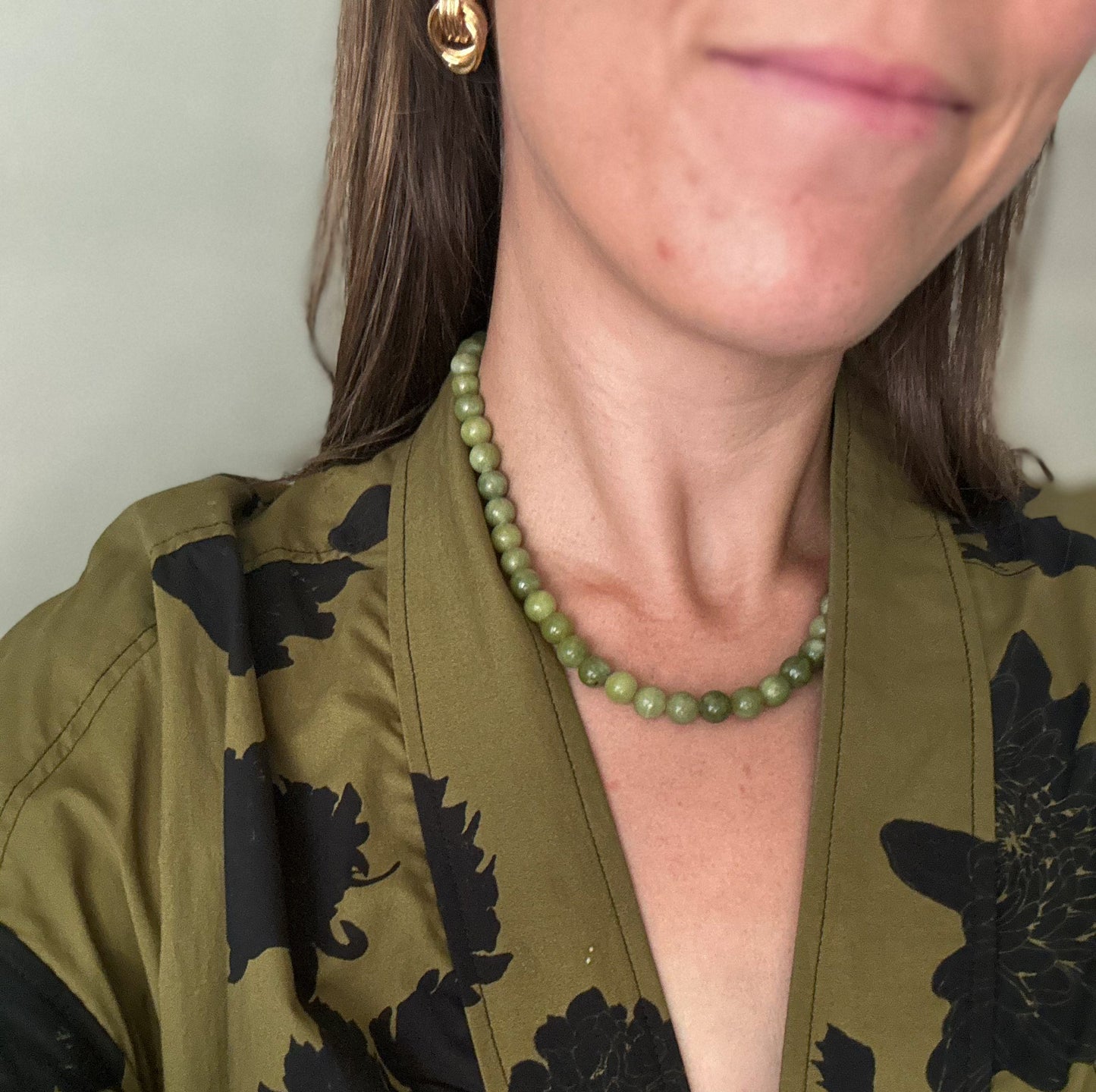 Green Serpentine Necklace