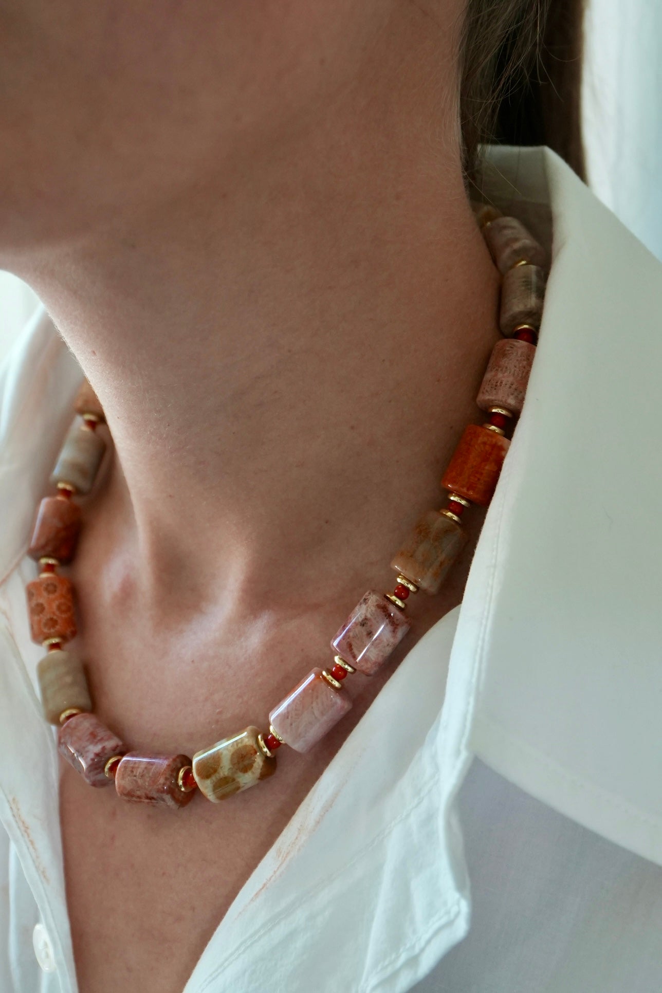 Pink Sand Necklace