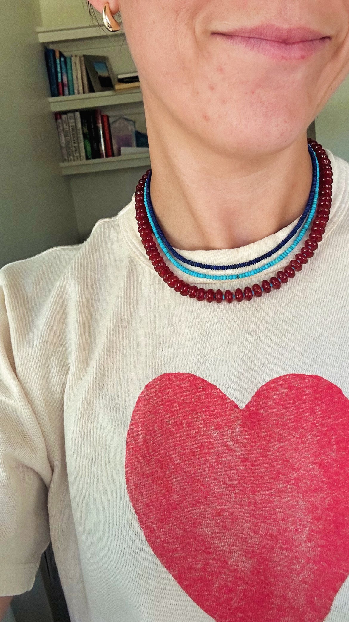 Contrast Queen Necklace