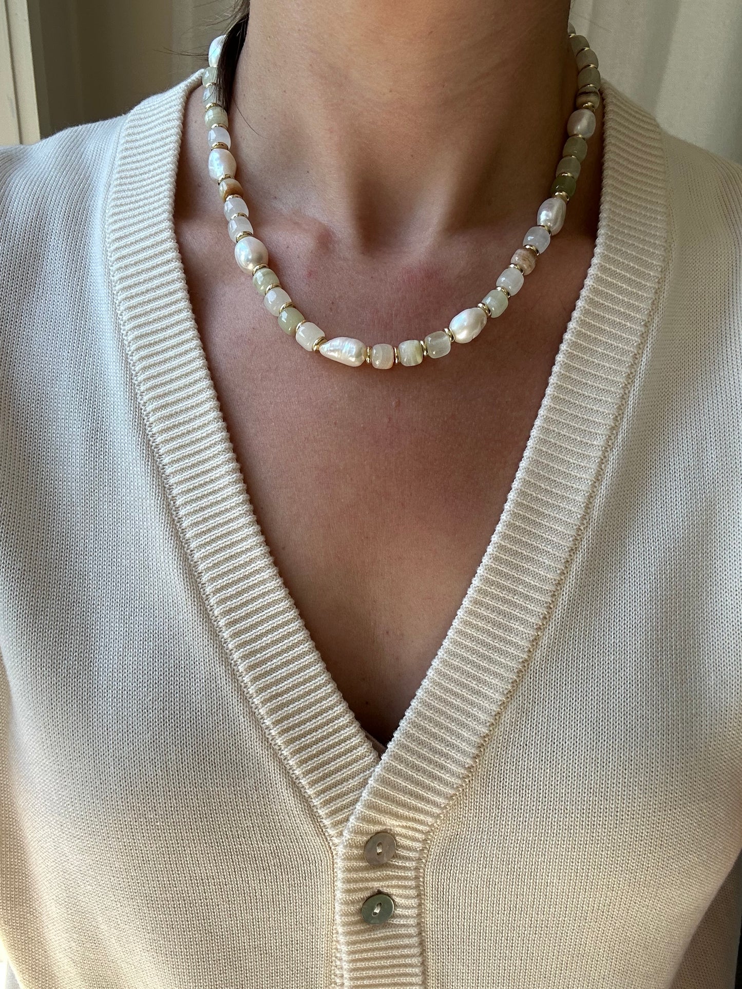 Short Soft Hues Necklace