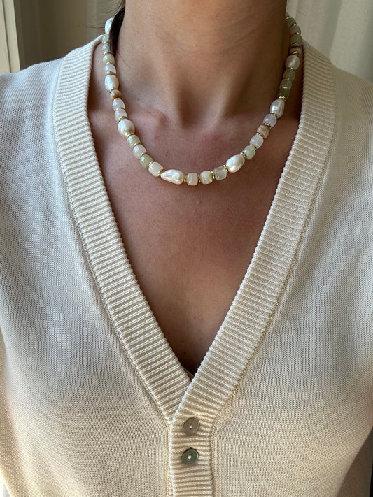 Short Soft Hues Necklace