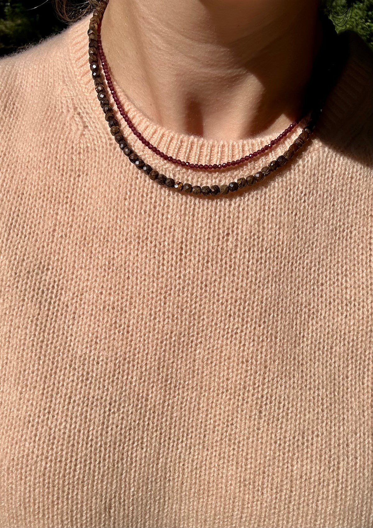 Chocolate Opal Necklace
