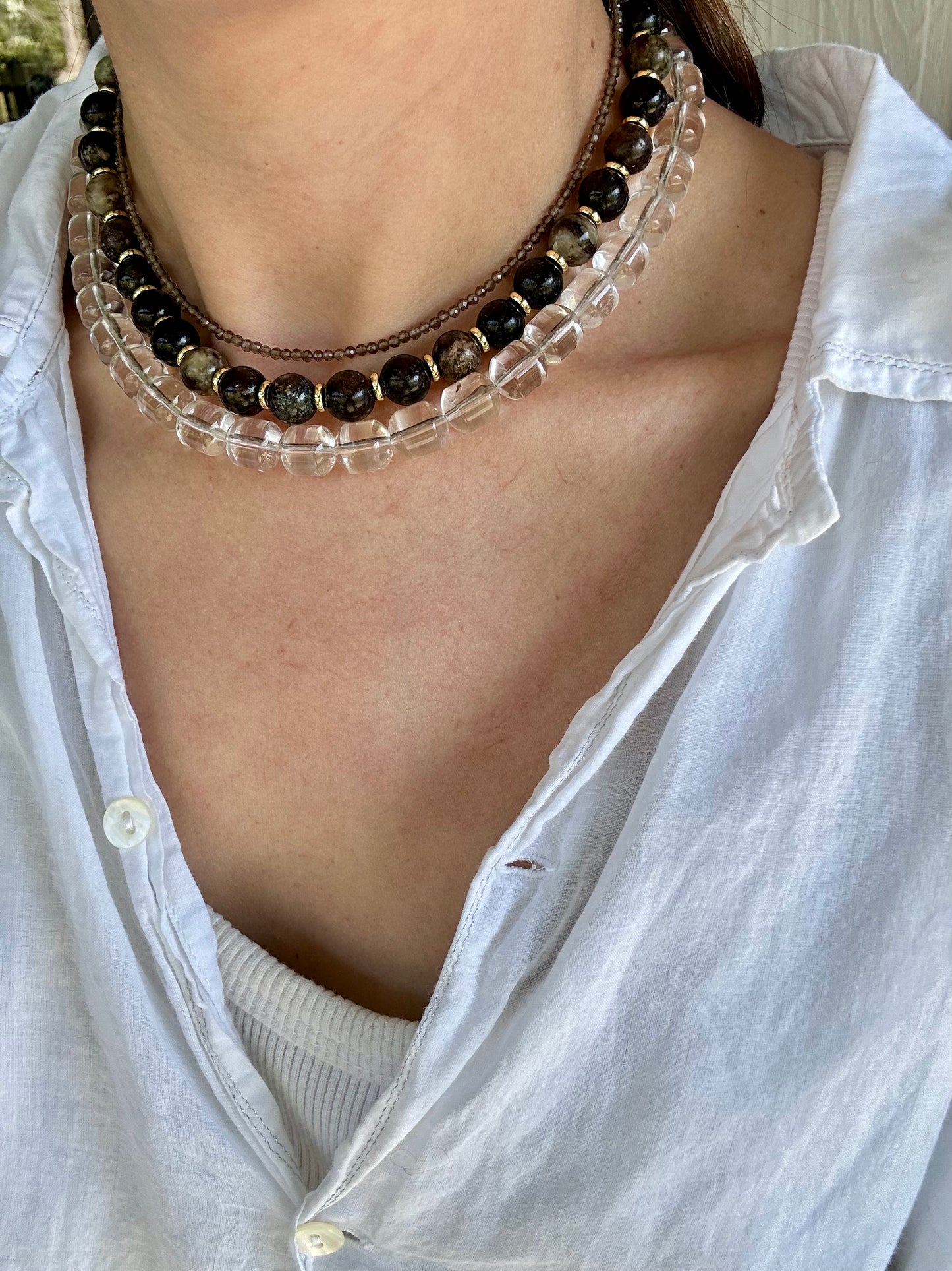 Mini Smoky Quartz Necklace