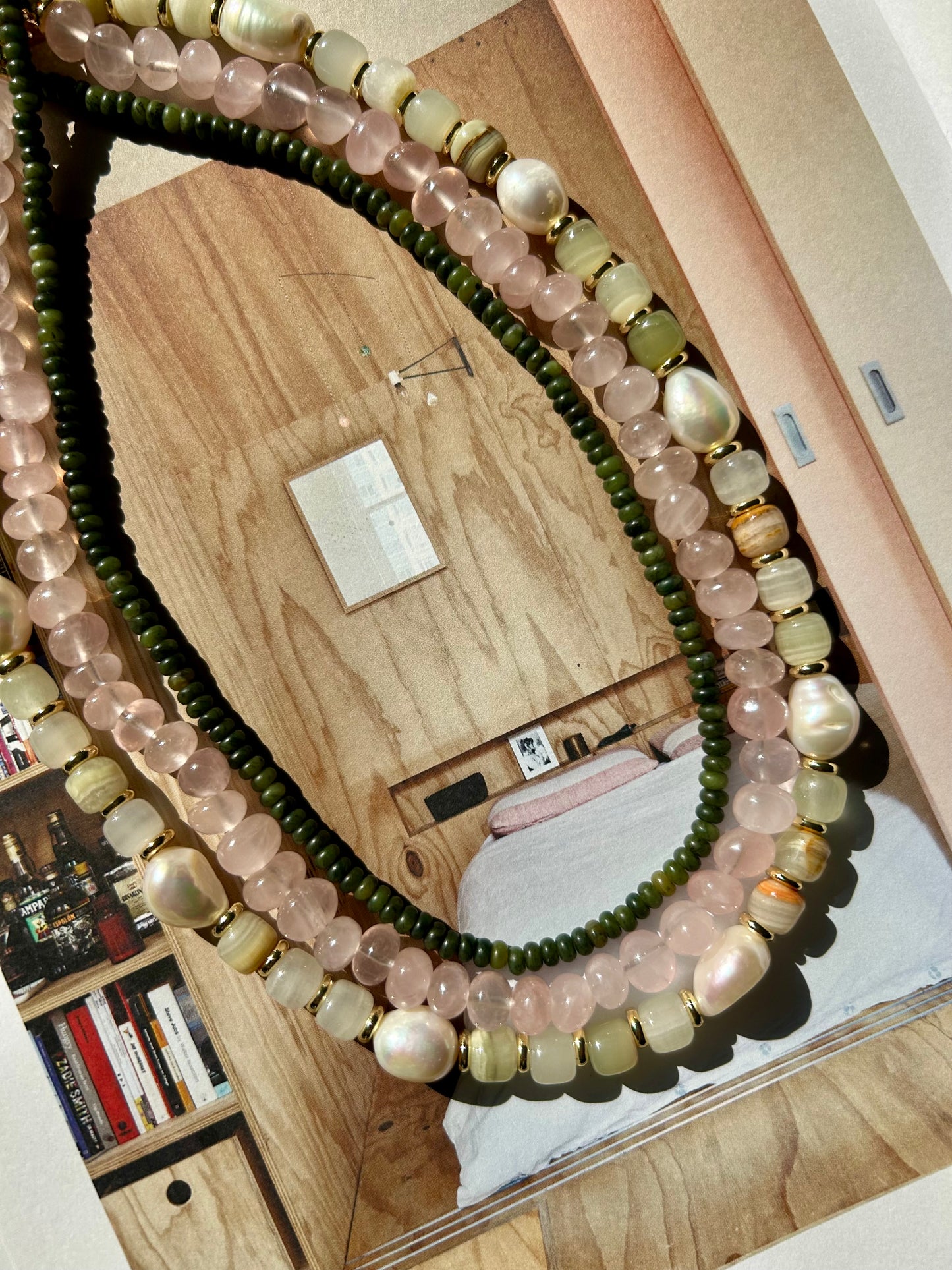 Short Soft Hues Necklace