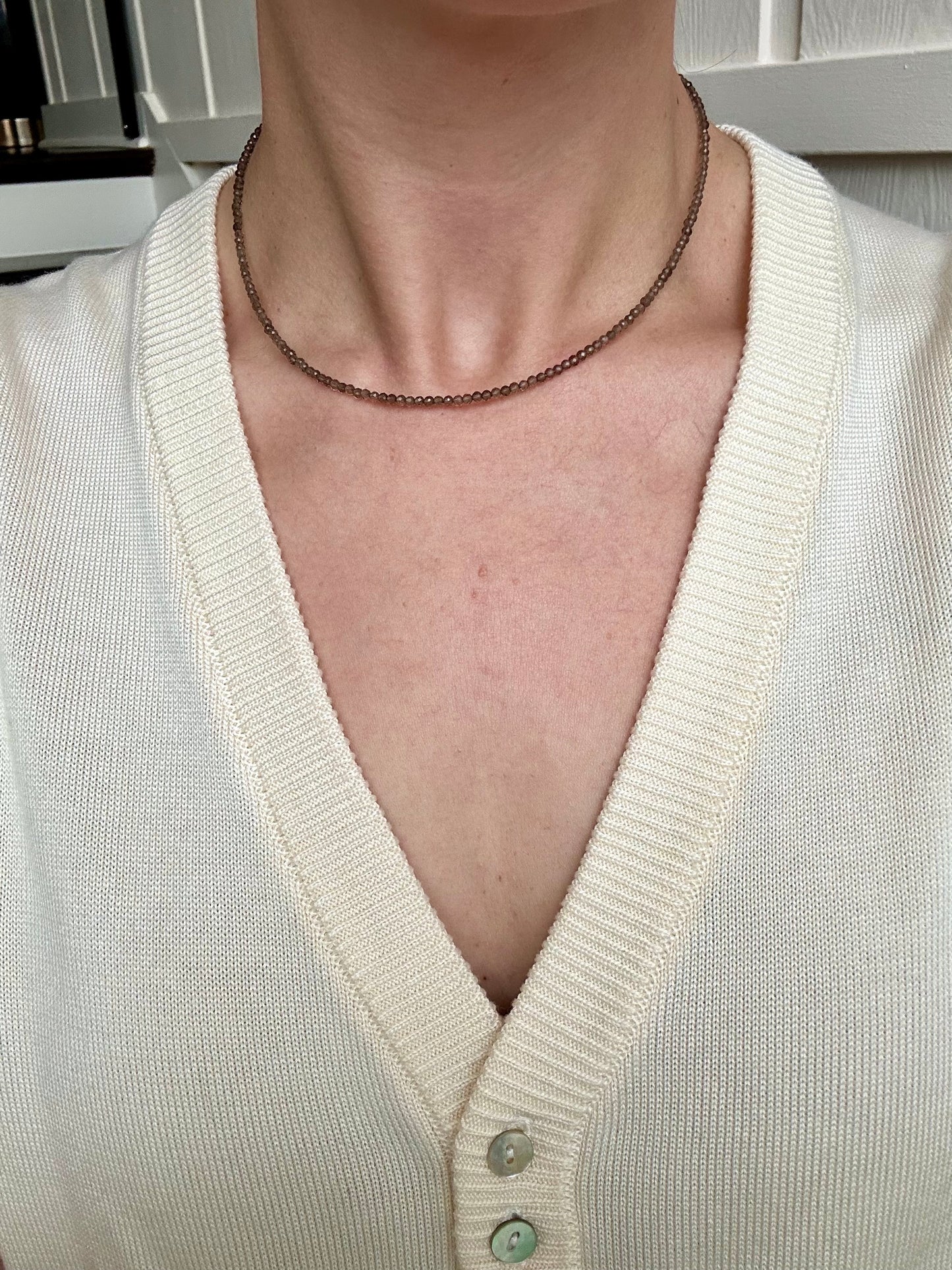Mini Smoky Quartz Necklace
