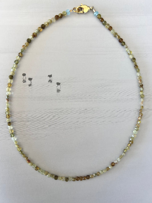 Green Garnets Necklace
