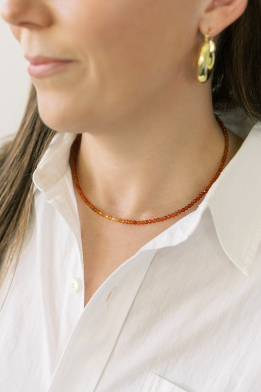 Orange Ombré Necklace
