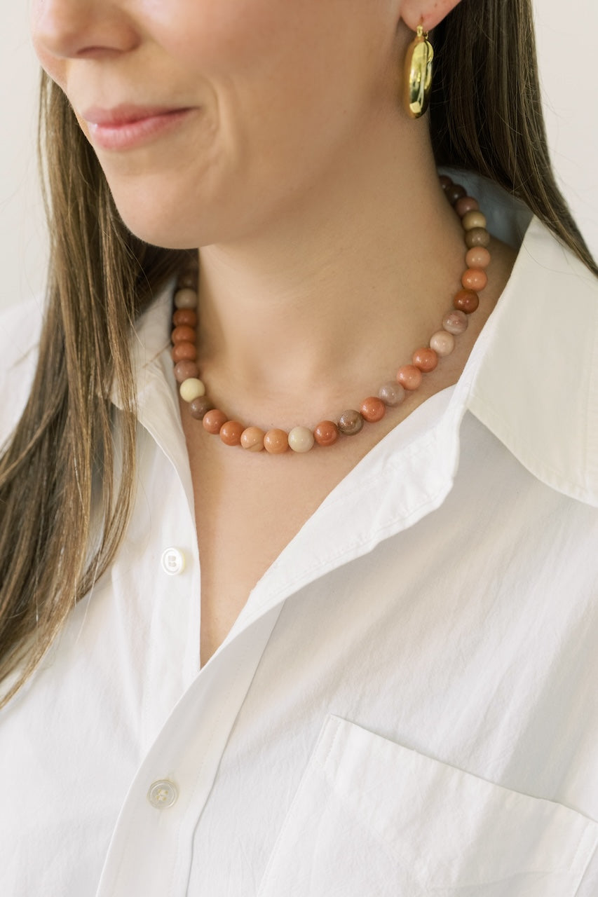 Fresh Peaches Necklace