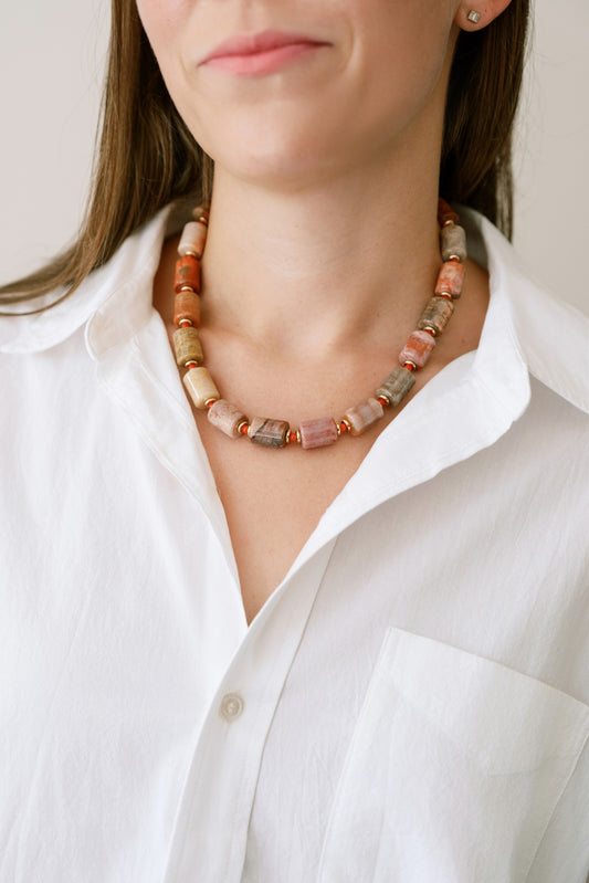 Pink Sand Necklace