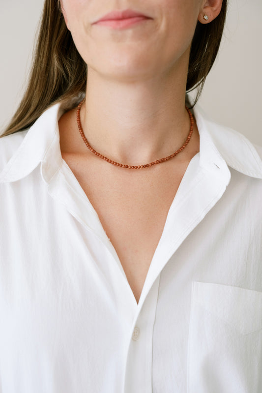 Mini Goldstone Necklace