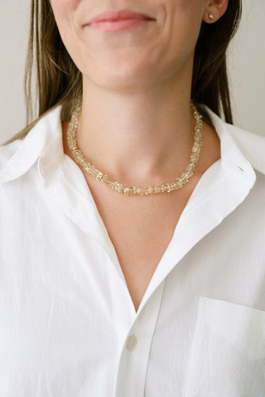 Butter Yellow Necklace