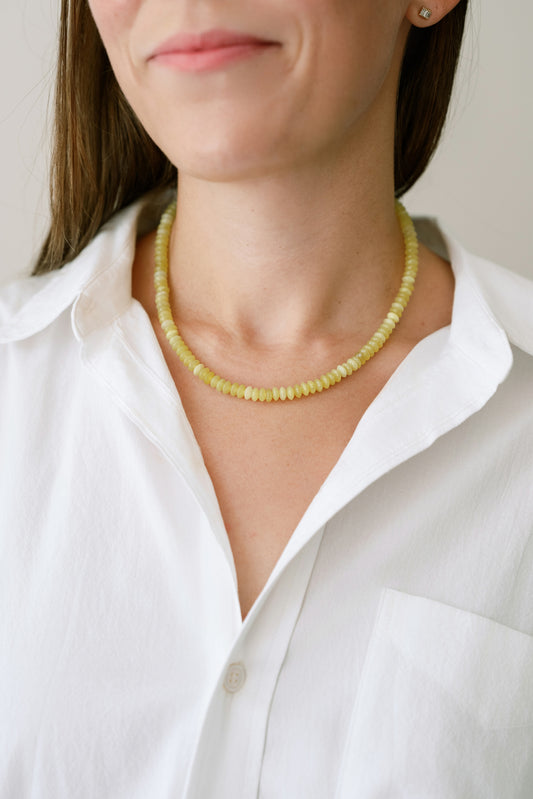 Citrine necklace