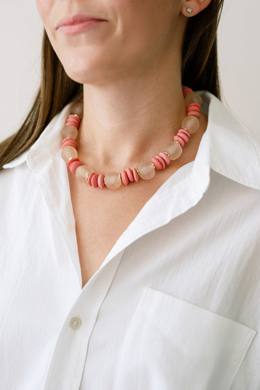 Pink Flamingo Necklace
