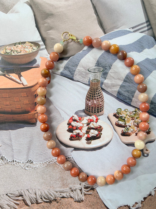 Fresh Peaches Necklace