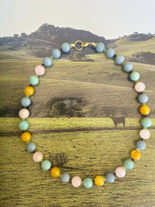 Multicolor Gumball Necklace