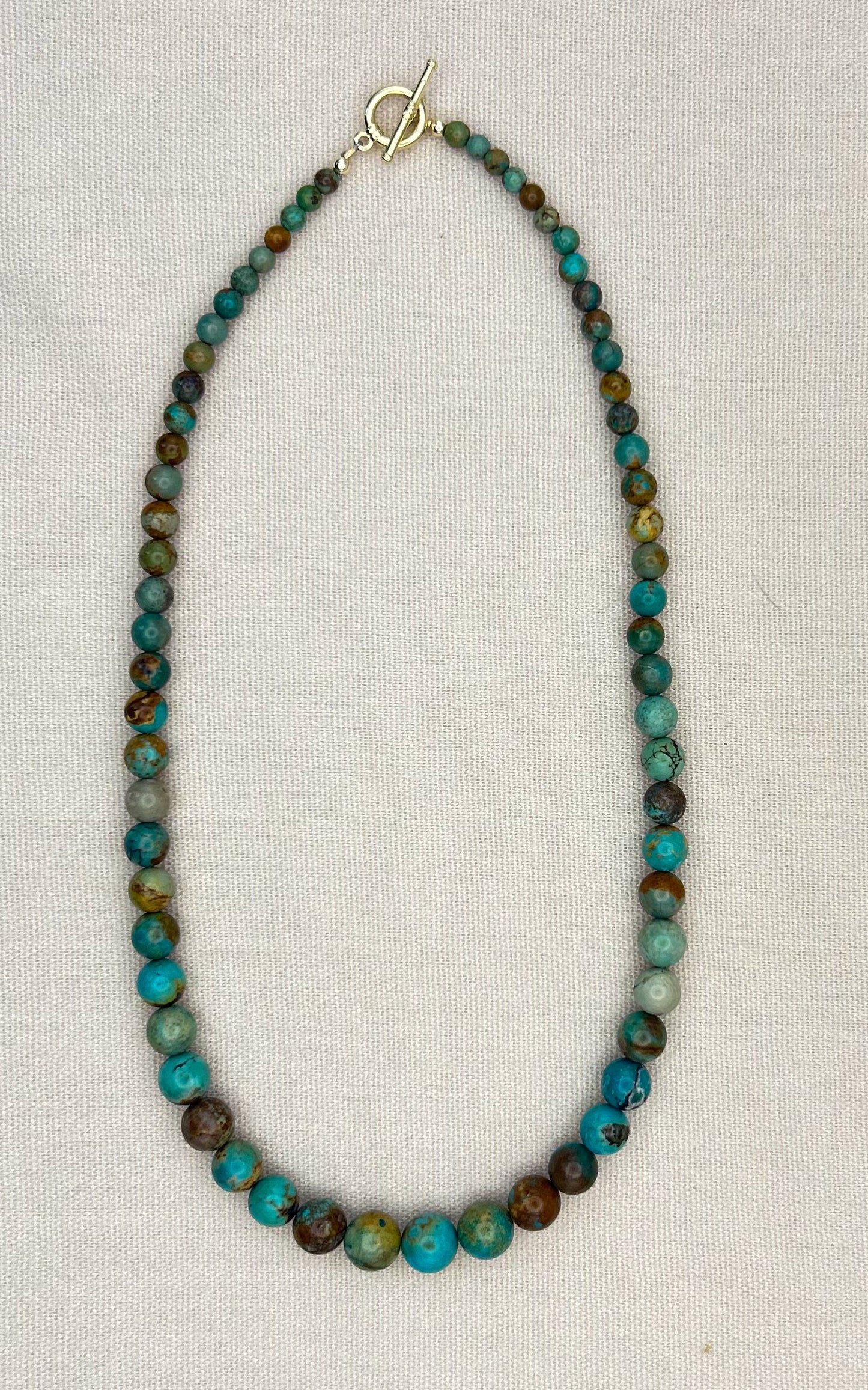 Round Turquoise Necklace