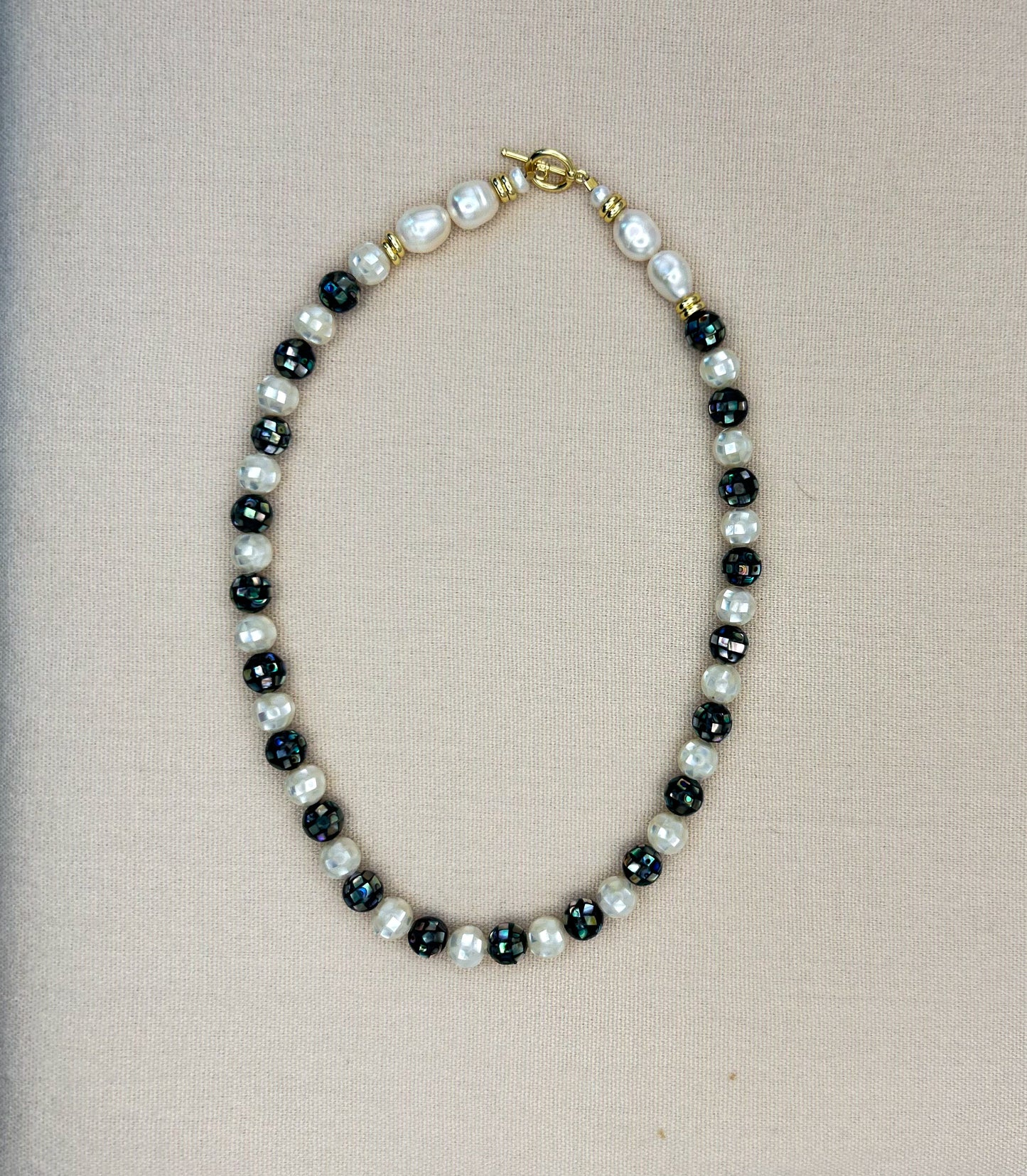 Disco Pearl Necklace