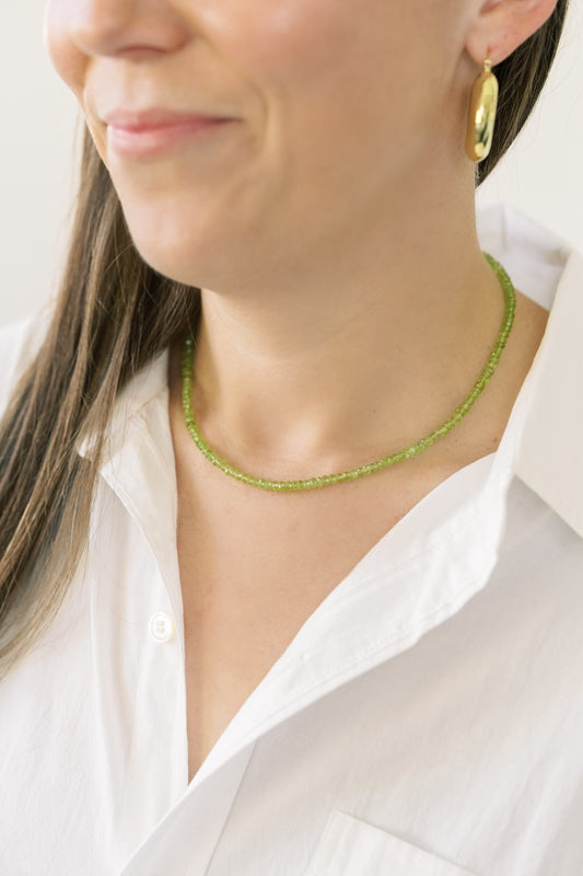 Perfect Peridot Necklace
