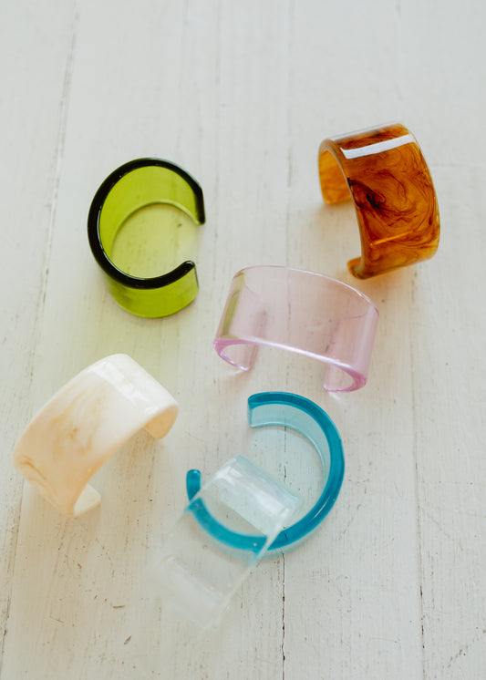 Resin Cuff Bracelet