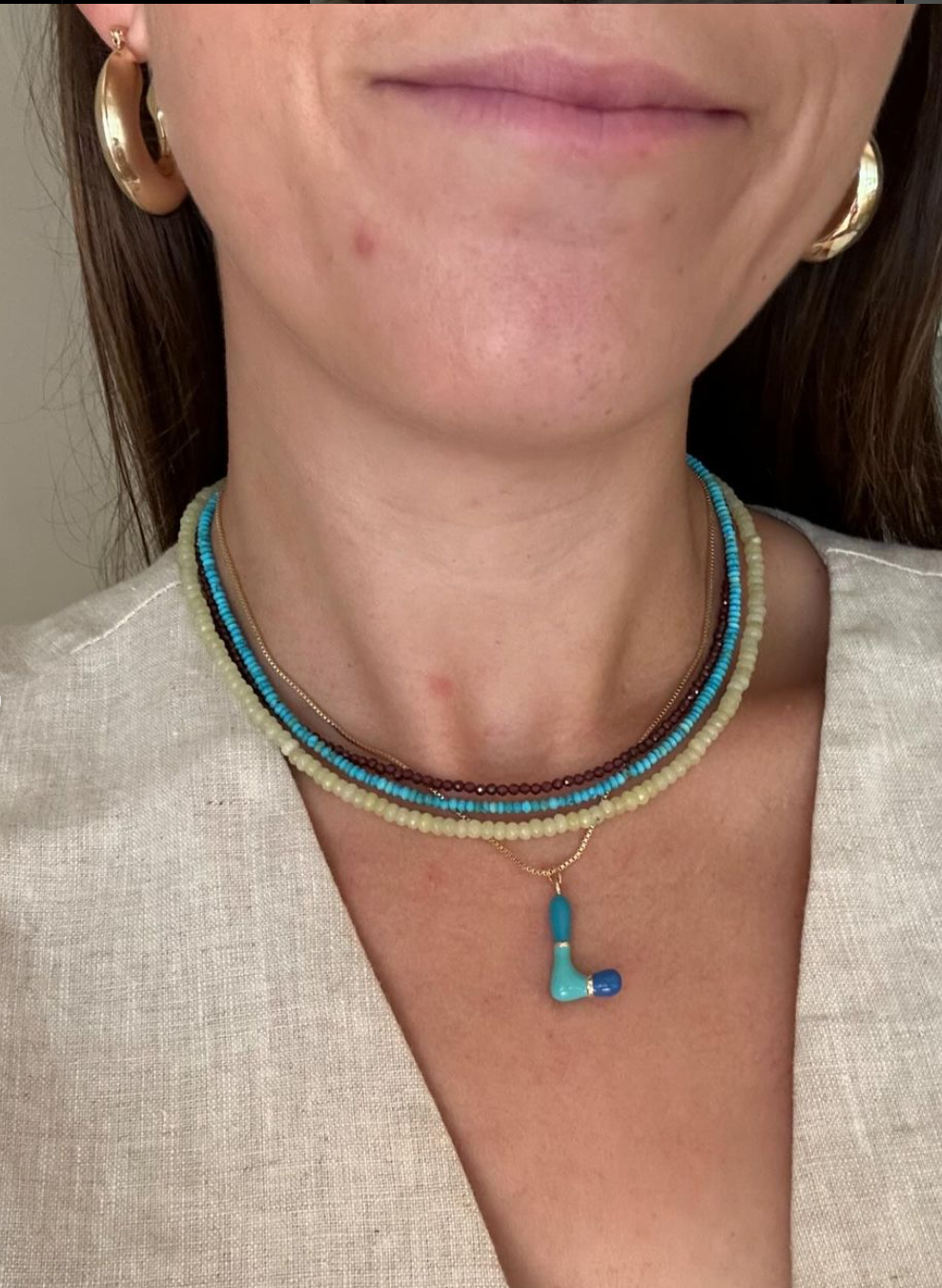 Mini Turquoise Necklace