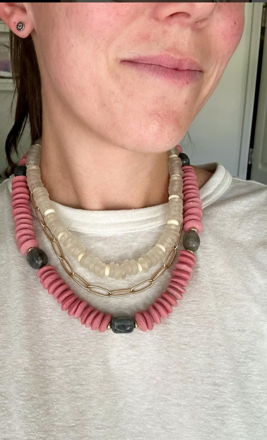 Pink Flamingo Necklace